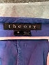 Theory Solid Blue Shorts Size 8 - photo 3