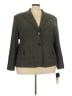 Larry Levine Tweed Gray Blazer Size 24 - photo 1