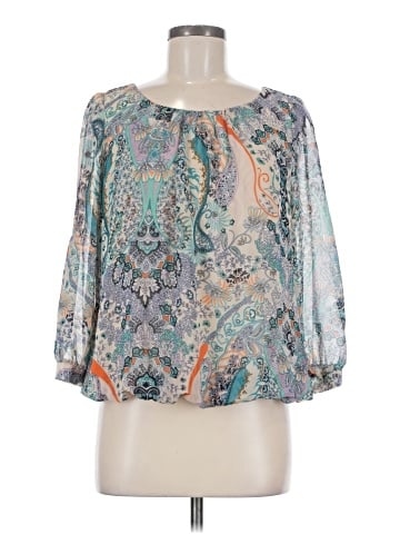 Ezra 3/4 Sleeve Blouse (view 1)