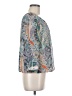 Ezra 100% Polyester Teal 3/4 Sleeve Blouse Size M - photo 4