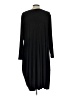 Comfy U.S.A. Solid Black Casual Dress Size L - photo 2