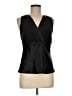 Sears 100% Polyester Black Sleeveless Blouse Size M - photo 1