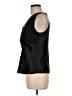 Sears 100% Polyester Black Sleeveless Blouse Size M - photo 5