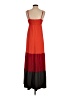 Mossimo Supply Co. Color Block Red Casual Dress Size XS - photo 2