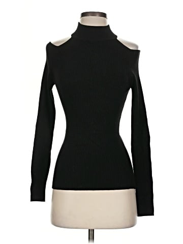 Carmen Carmen Marc Valvo Long Sleeve Turtleneck (view 1)