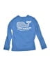 Vineyard Vines 100% Cotton Blue Long Sleeve T-Shirt Size 7 - photo 2