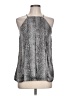 Violet & Claire 100% Polyester Silver Sleeveless Blouse Size L - photo 1