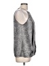 Violet & Claire 100% Polyester Silver Sleeveless Blouse Size L - photo 4