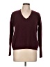 J.Crew Collection 100% Cashmere Burgundy Cashmere Pullover Sweater Size M - photo 1