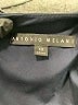 Antonio Melani Solid Black Casual Dress Size 10 - photo 7