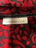 Coldwater Creek 100% Polyester Paisley Red Turtleneck Sweater Size M - photo 7