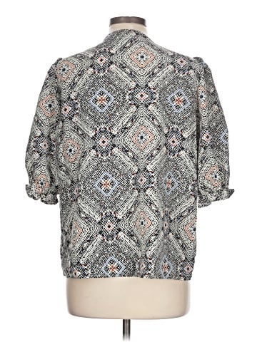 Bobeau Short Sleeve Blouse (view 2)