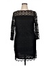 Max Studio 100% Nylon Black Cocktail Dress Size XL - photo 1