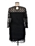 Max Studio 100% Nylon Black Cocktail Dress Size XL - photo 2