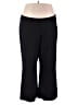 Lane Bryant Solid Black Active Pants Size 18 - 20 Petite - photo 1