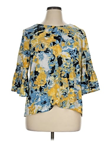 New Directions 3/4 Sleeve T-Shirt (view 1)