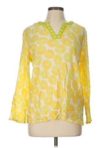 Sigrid Olsen 3/4 Sleeve Blouse (view 1)