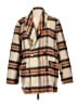 Driftwood Plaid Brown Coat Size S - photo 1