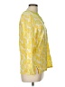 Sigrid Olsen Yellow 3/4 Sleeve Blouse Size Lg Petite - photo 4