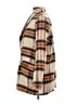 Driftwood Plaid Brown Coat Size S - photo 5