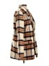 Driftwood Plaid Brown Coat Size S - photo 4