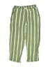 Next 100% Cotton Stripes Green Casual Pants Size 5 - 6 - photo 1