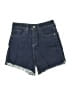 Express Blue Denim Shorts Size 2 - photo 1
