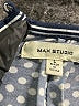 Max Studio Polka Dots Multi Color Gray Casual Dress Size L - photo 7