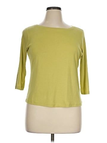 Talbots 3/4 Sleeve T-Shirt (view 1)
