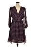 Max Studio 100% Polyester Paisley Burgundy Casual Dress Size L - photo 1
