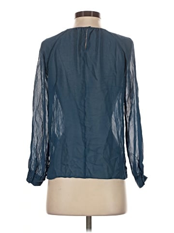 Gerard Darel Long Sleeve Silk Top (view 2)