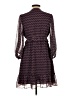 Max Studio 100% Polyester Paisley Burgundy Casual Dress Size L - photo 2