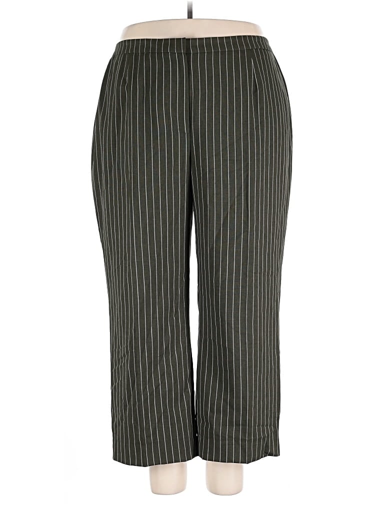 Pre-owned Le Suit Dress Pants In Green