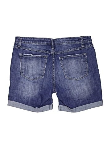 Klique B Denim Shorts (view 2)