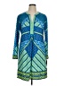 Hale Bob Blue Casual Dress Size 1X - photo 1