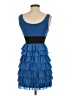 Freeway Blue Cocktail Dress Size S - photo 2