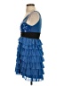 Freeway Blue Cocktail Dress Size S - photo 5