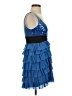 Freeway Blue Cocktail Dress Size S - photo 4