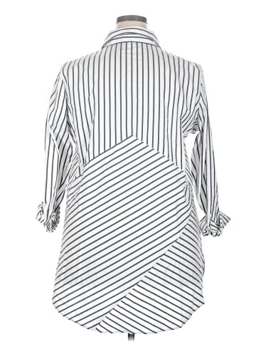 Coldwater Creek 3/4 Sleeve Button-Down Shirt (view 2)