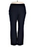 Nic + Zoe Solid Blue Active Pants Size 18 - photo 1