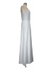 Bari Jay 100% Polyester Solid Blue Silver Cocktail Dress Size 12 - photo 4