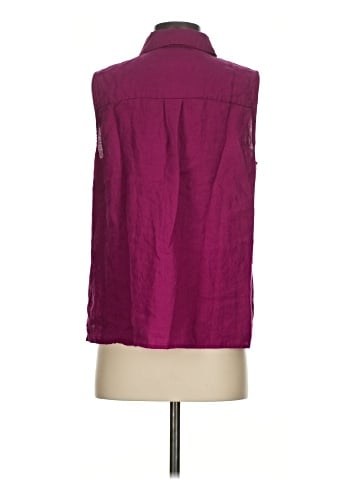 Eileen Fisher Sleeveless Button-Down Shirt (view 2)