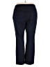Nic + Zoe Solid Blue Active Pants Size 18 - photo 2