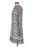 Maje 100% Polyester Print Blue Casual Dress Size EU (FR) 36 / US 4 - photo 5