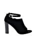 Just Fab Black Sandals Size 7 1/2 - photo 1