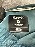 Hurley 100% Polyester Teal Long Sleeve Henley Size 7 - photo 3