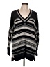 Vince. Stripes Black Pullover Sweater Size L - photo 1