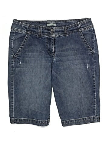 New York & Company Denim Shorts (view 1)