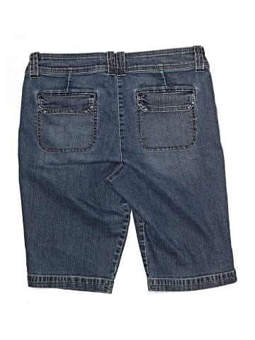New York & Company Denim Shorts (view 2)