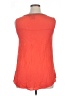 Bobeau 100% Rayon Orange Sleeveless Blouse Size 1X - photo 2